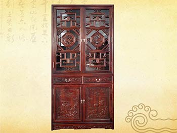 八卦書柜